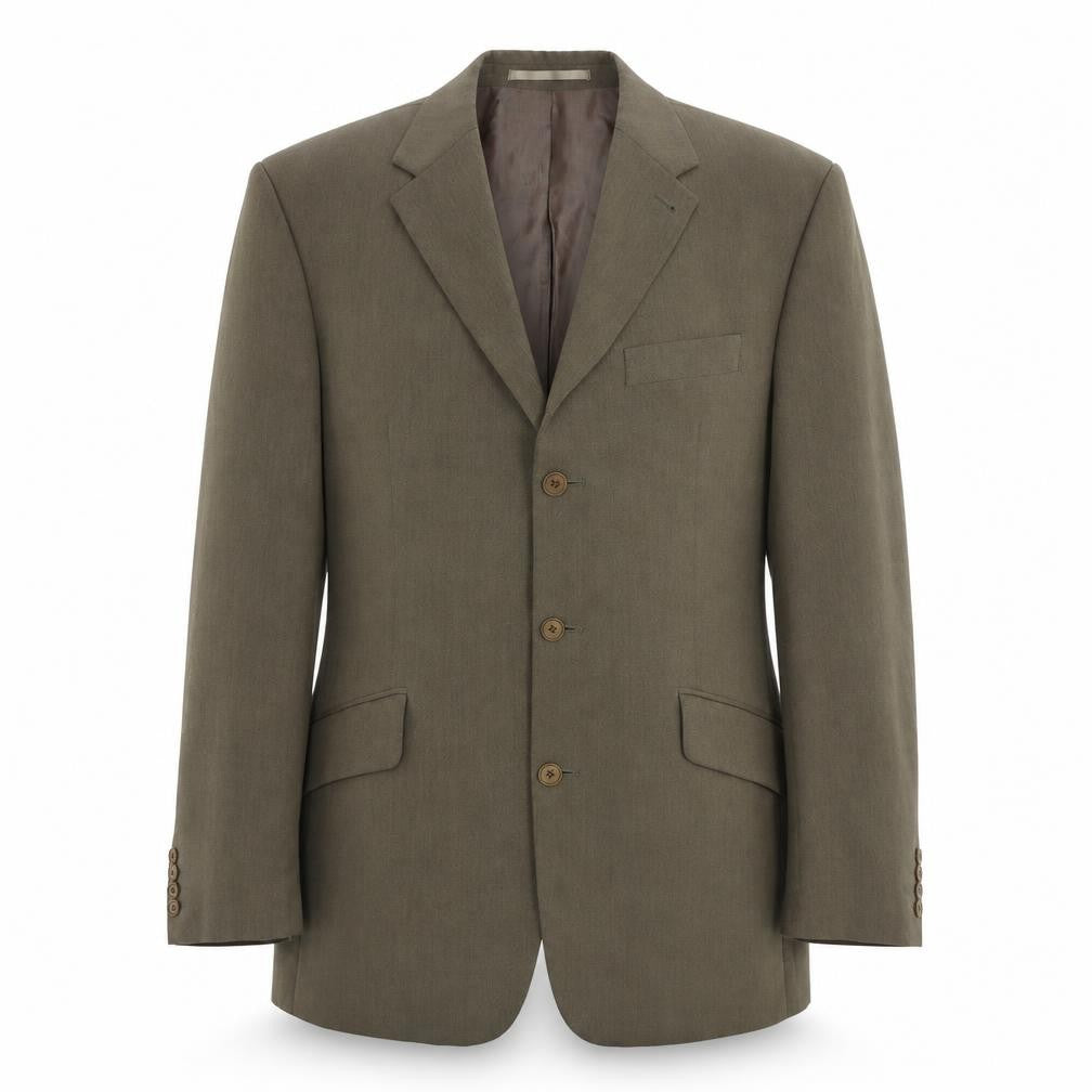 Next Mens Brown Polyester Jacket Blazer Size 42