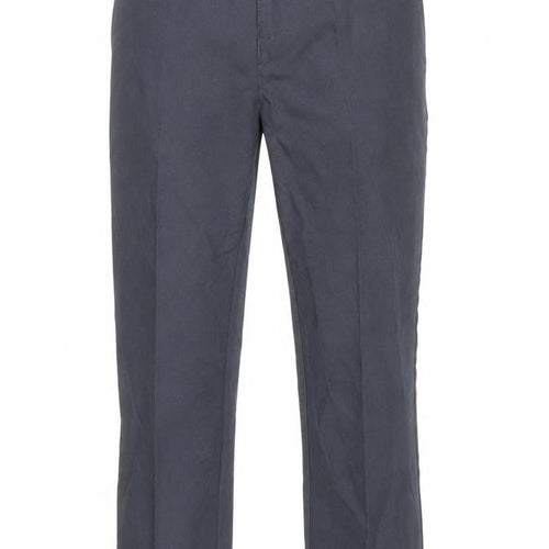 Marks and Spencer Boys Blue Polyester Dress Pants Trousers Size 7-8 Years Regular Zip