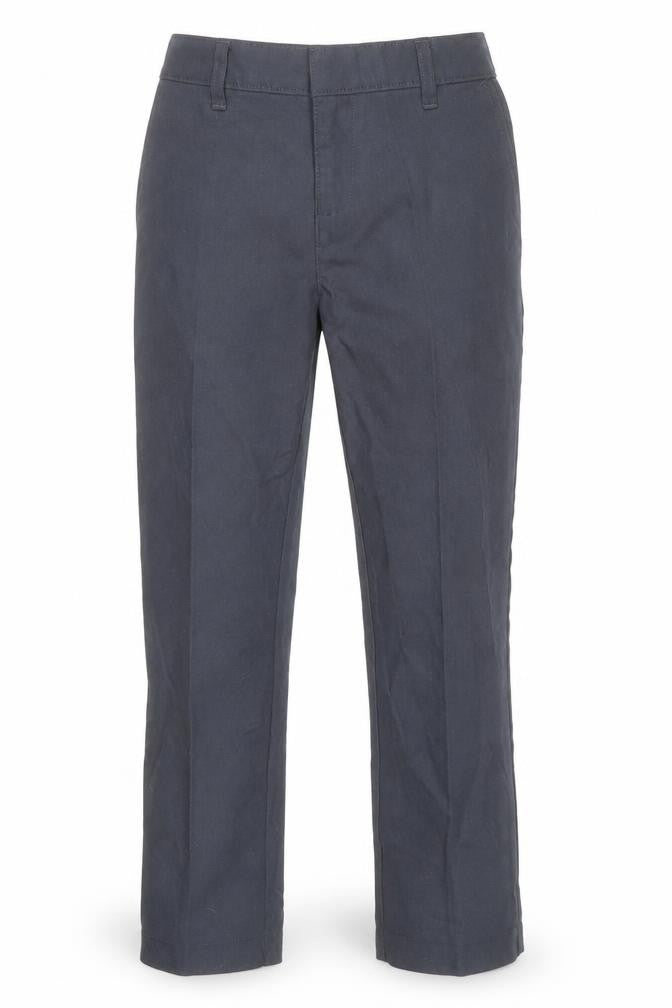 Marks and Spencer Boys Blue Polyester Dress Pants Trousers Size 7-8 Years Regular Zip