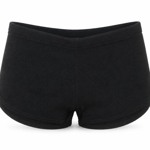 Nasty Gal Womens Black Acrylic Hot Pants Shorts Size S Regular Pull On