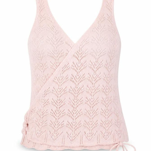 ASOS Womens Pink Acrylic Wrap Tank Size 14 V-Neck