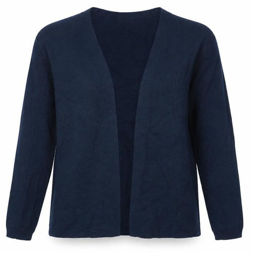 Monsoon Womens Blue V-Neck Viscose Cardigan Jumper Size S
