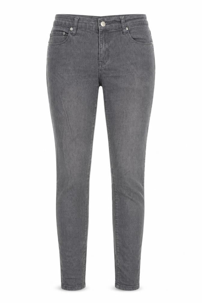 FOREVER 21 Womens Grey Cotton Skinny Jeans Size 27 in Regular Zip