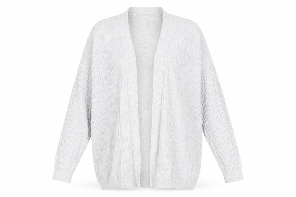 Matalan Womens Grey V-Neck Viscose Cardigan Jumper Size M