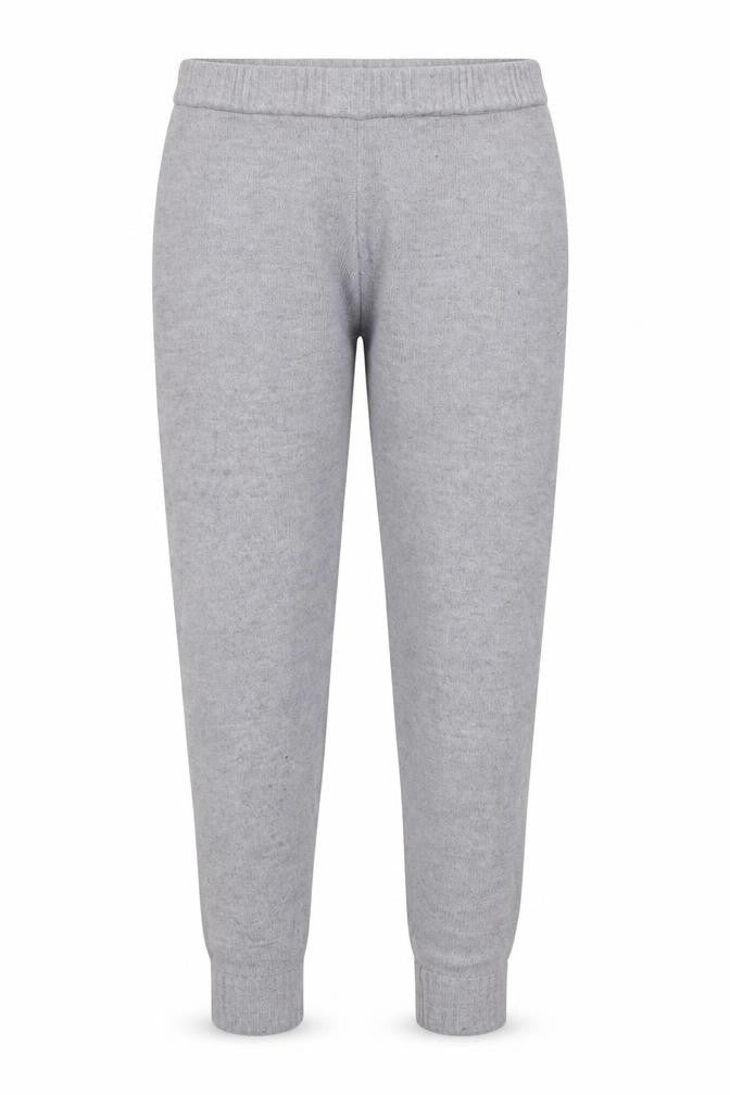 Front view of George women’s grey polyester sweatpants, size M, regular