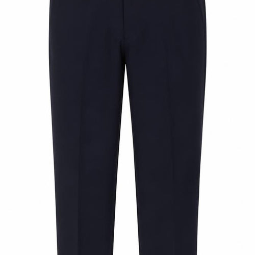 Marks and Spencer Mens Blue Polyester Dress Pants Trousers Size 32 in Regular Zip
