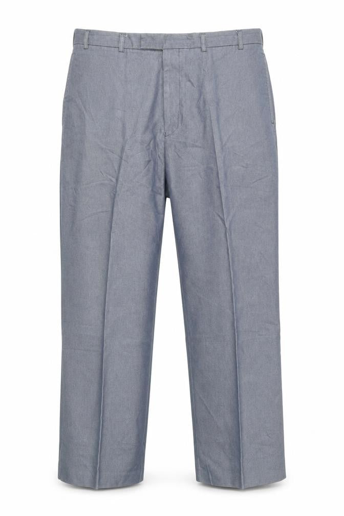 NEXT Mens Blue Cotton Dress Pants Trousers Size 36 in Regular Zip