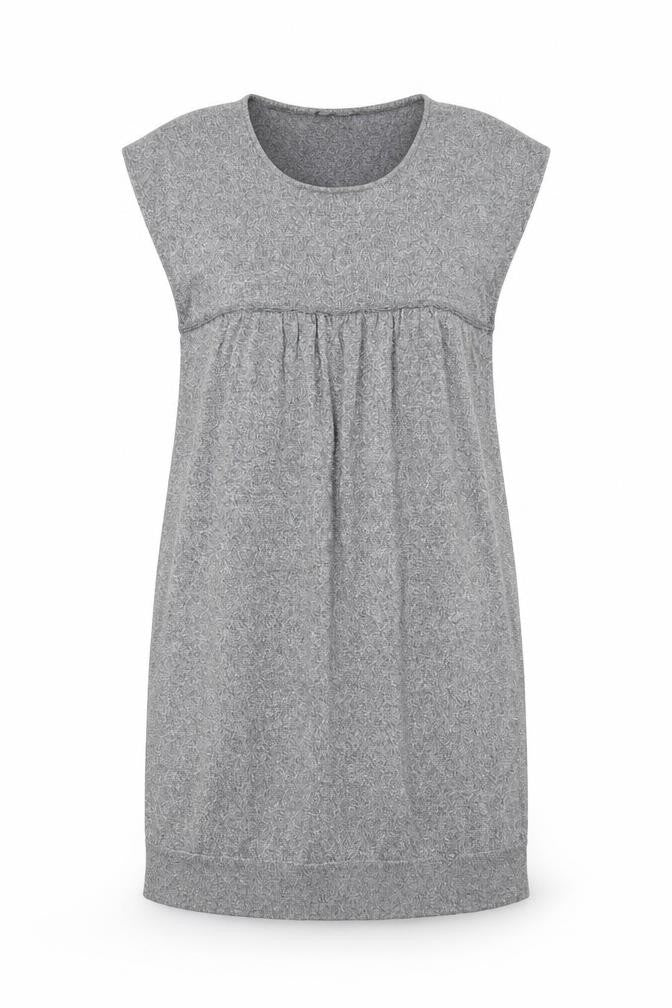 Limited Collection Womens Grey Acrylic T-Shirt Dress Size 8 Scoop Neck Pullover