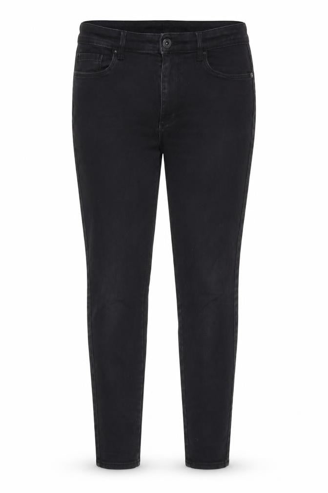 Only Womens Black Cotton Skinny Jeans Size L Regular Zip