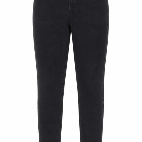 Denim & Co. Womens Black Cotton Skinny Jeans Size 12 Regular Zip