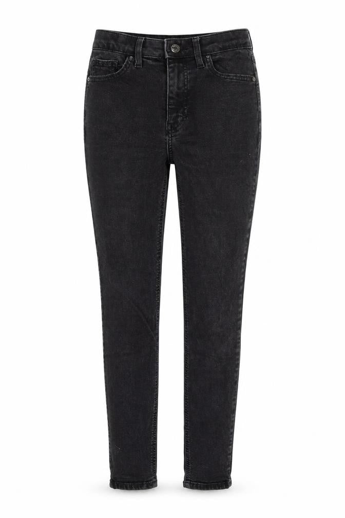 Topshop Womens Blue Cotton Skinny Jeans Size 26 in L32 in Regular Zip