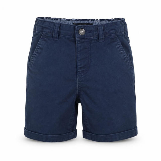 Denim & Co. Boys Blue 100% Cotton Chino Shorts Size 2-3 Years Regular