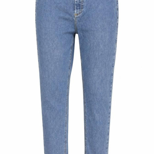 Topshop Womens Blue Cotton Skinny Jeans Size 28 in L32 in Regular Zip