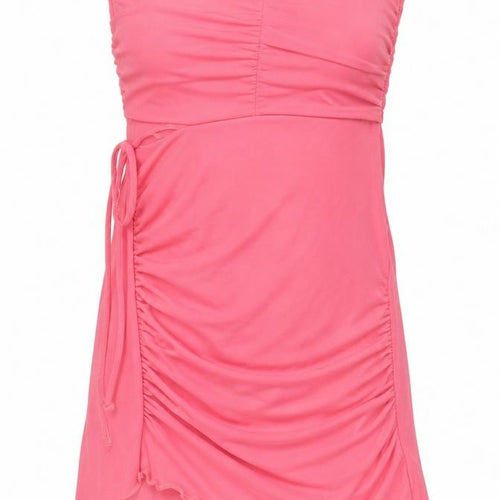 Polly Womens Pink Nylon Swimdress Size 8