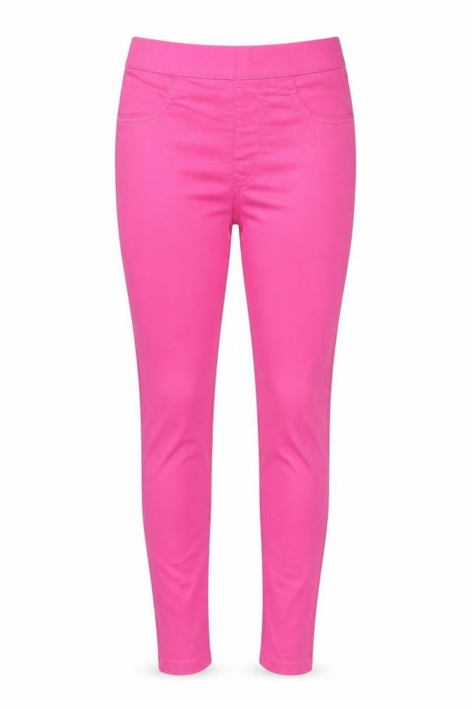 Marks and Spencer Womens Pink Cotton Jegging Jeans Size 60 in Regular