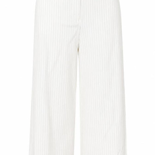 Ann Taylor Womens White Polka Dot Cotton Trousers Size 6 Regular Zip