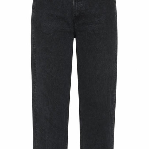 Weekday Womens Black Cotton Straight Jeans Size 26 in L28 in Regular Zip