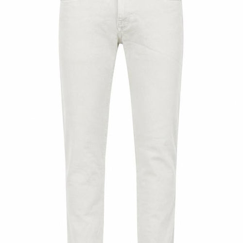 Marks and Spencer Mens Grey Cotton Skinny Jeans Size 30 in L33 in Slim Zip