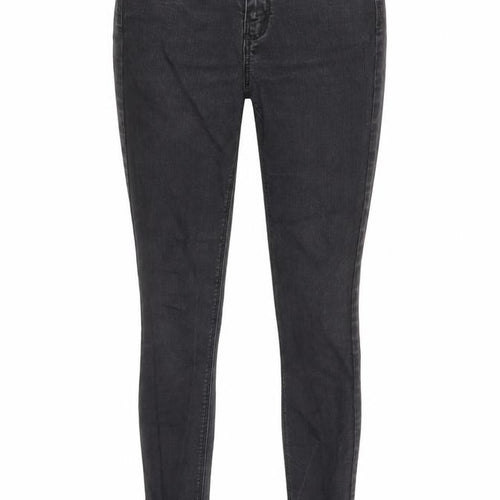 George Womens Black Cotton Skinny Jeans Size 10 Regular Zip