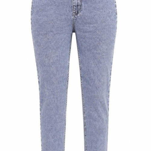 New Look Womens Blue Cotton Jegging Jeans Size 10 Regular Zip