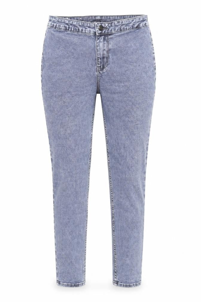 New Look Womens Blue Cotton Jegging Jeans Size 10 Regular Zip