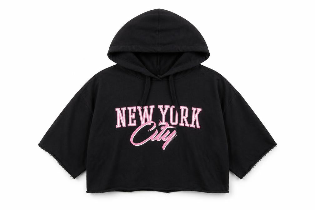 Divided by H&M Womens Black Cotton Pullover Hoodie Size M Pullover - New York City