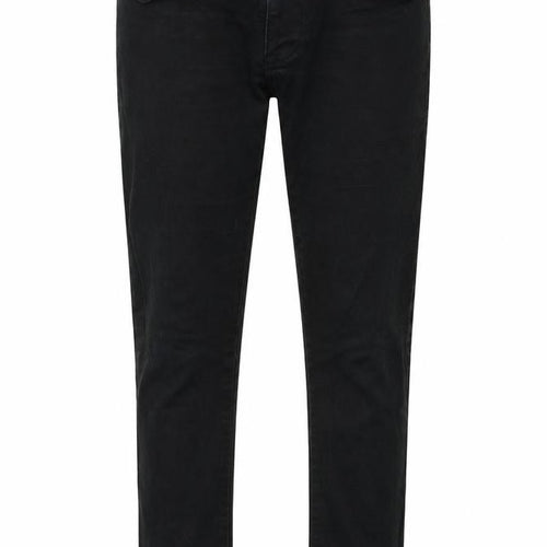 Denim Works Mens Black Cotton Skinny Jeans Size 32 in L30 in Slim Zip