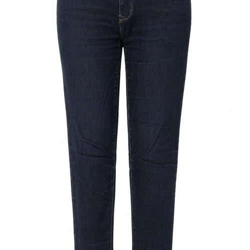 YesYes Womens Blue Cotton Skinny Jeans Size 12 Regular Button