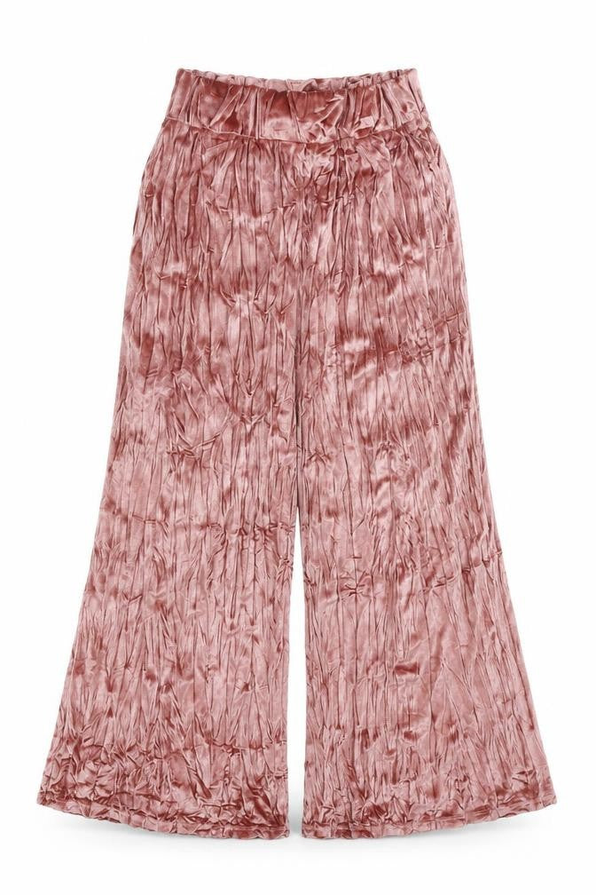 Topshop Womens Pink Polyester Dress Pants Trousers Size 6 Regular