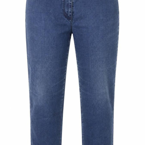 Preworn Womens Blue Cotton Skinny Jeans Size 14 Regular Zip
