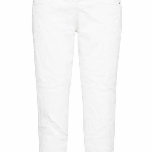 Denim & Co. Womens White Cotton Skinny Jeans Size 12 Regular