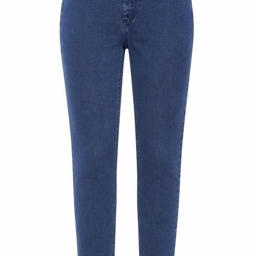 Topshop Womens Blue Cotton Jegging Jeans Size 28 in Regular Zip