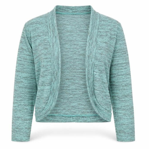 Marks and Spencer Womens Green V-Neck Geometric Polyester Cardigan Jumper Size M