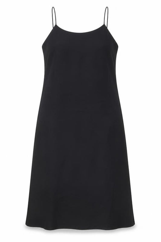Aeffe Spa Womens Black Acetate A-Line Size 12 Round Neck Pullover