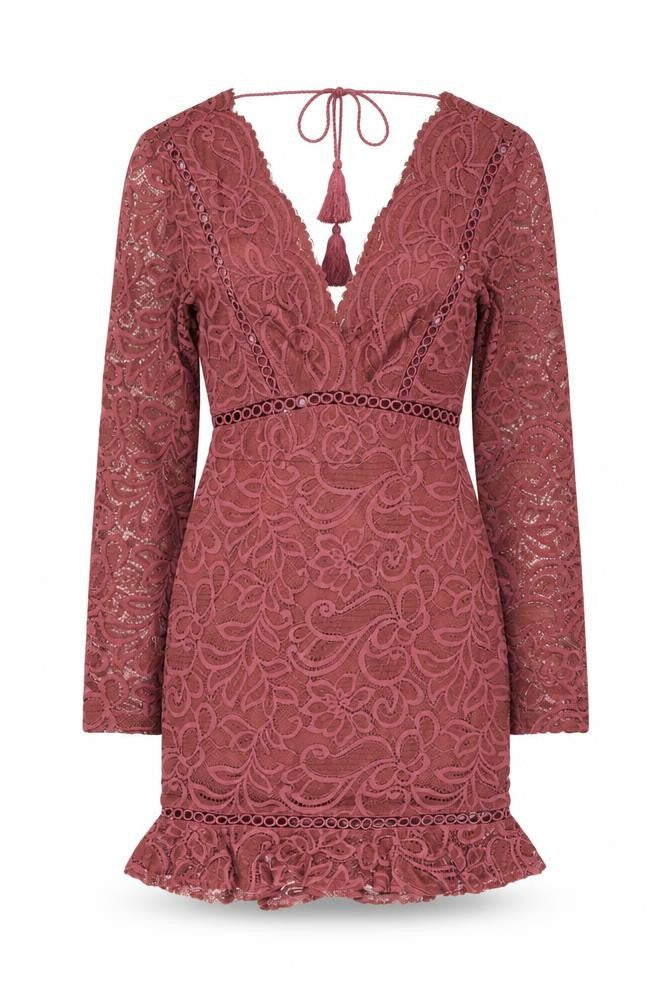 Front view of Love Triangle women’s orange cotton mini, size UK 6, v-neck zip