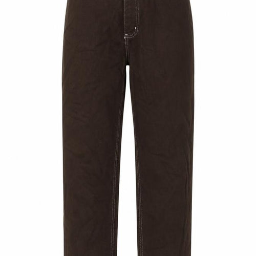 Preworn Womens Brown Cotton Straight Jeans Size 30 in Regular Zip