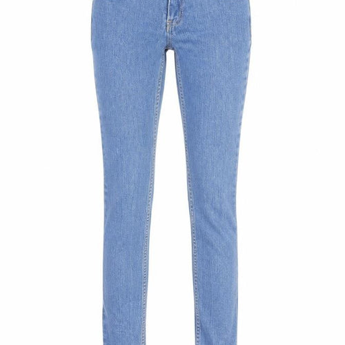 FOREVER 21 Womens Blue Cotton Skinny Jeans Size 4 Regular Zip