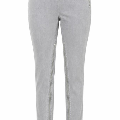 By Malene Birger Womens Grey Cotton Skinny Jeans Size 6 Regular Zip