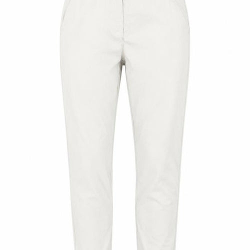 Culture Sud Womens Grey Herringbone Cotton Trousers Size S Regular