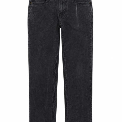 Easy Mens Blue Cotton Straight Jeans Size 30 in L32 in Regular Button