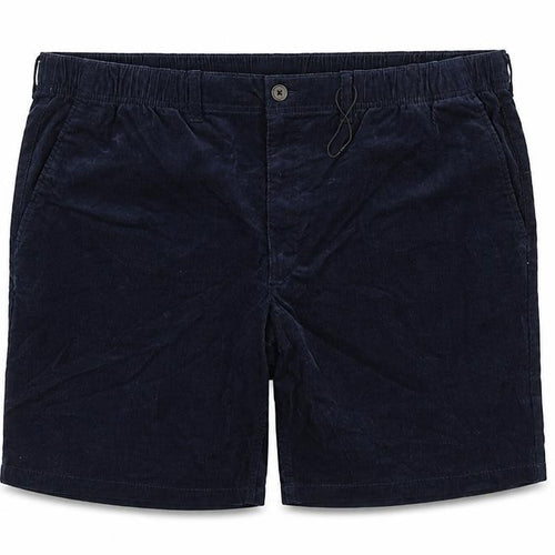 Marks and Spencer Womens Blue Cotton Chino Shorts Size 2XL L9 in Regular Button