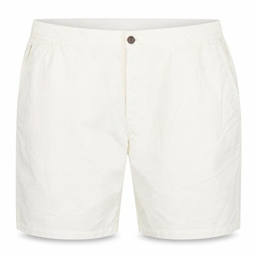 Marks and Spencer Womens White Cotton Chino Shorts Size 2XL Regular Zip