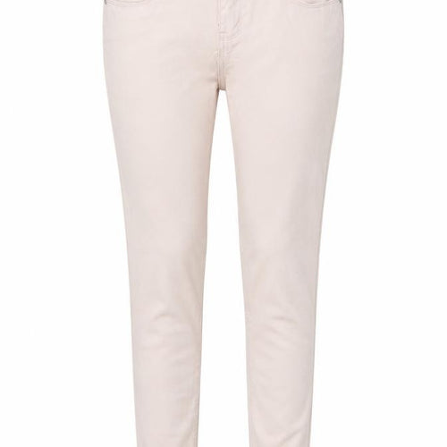 YesYEs Womens Pink Cotton Skinny Jeans Size 12 Regular Zip