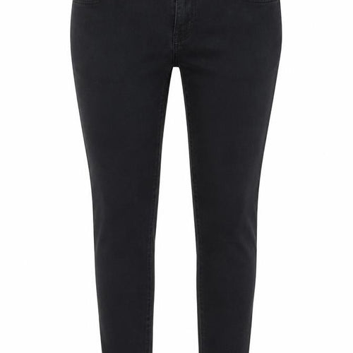 Denim & Co. Womens Black Cotton Skinny Jeans Size 12 Regular Zip