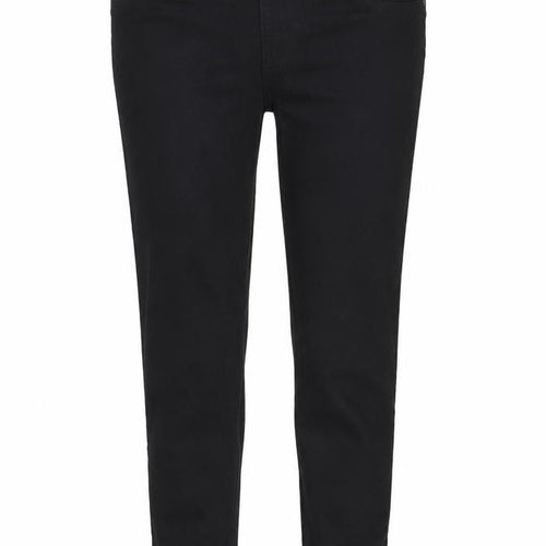 Denim & Co. Womens Black Cotton Skinny Jeans Size 12 Regular