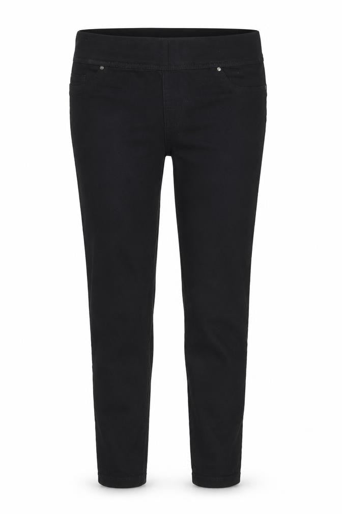 Denim & Co. Womens Black Cotton Skinny Jeans Size 12 Regular