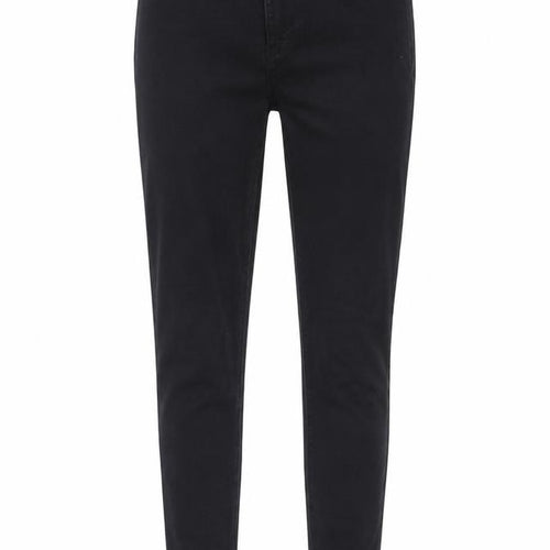 Denim & Co. Womens Black Cotton Skinny Jeans Size 10 Regular Zip
