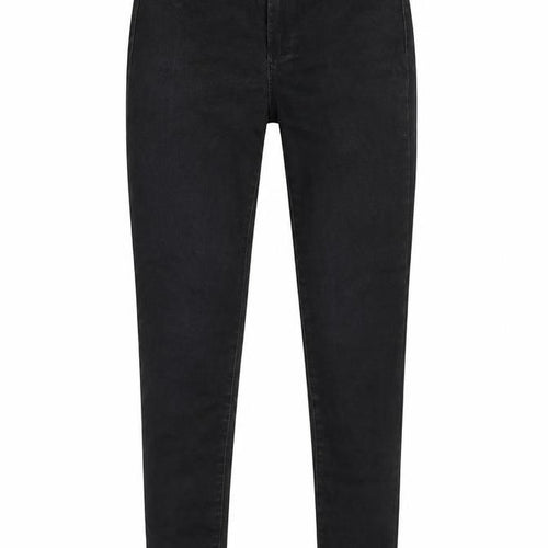 Denim & Co. Womens Black Cotton Skinny Jeans Size 6 Regular Zip