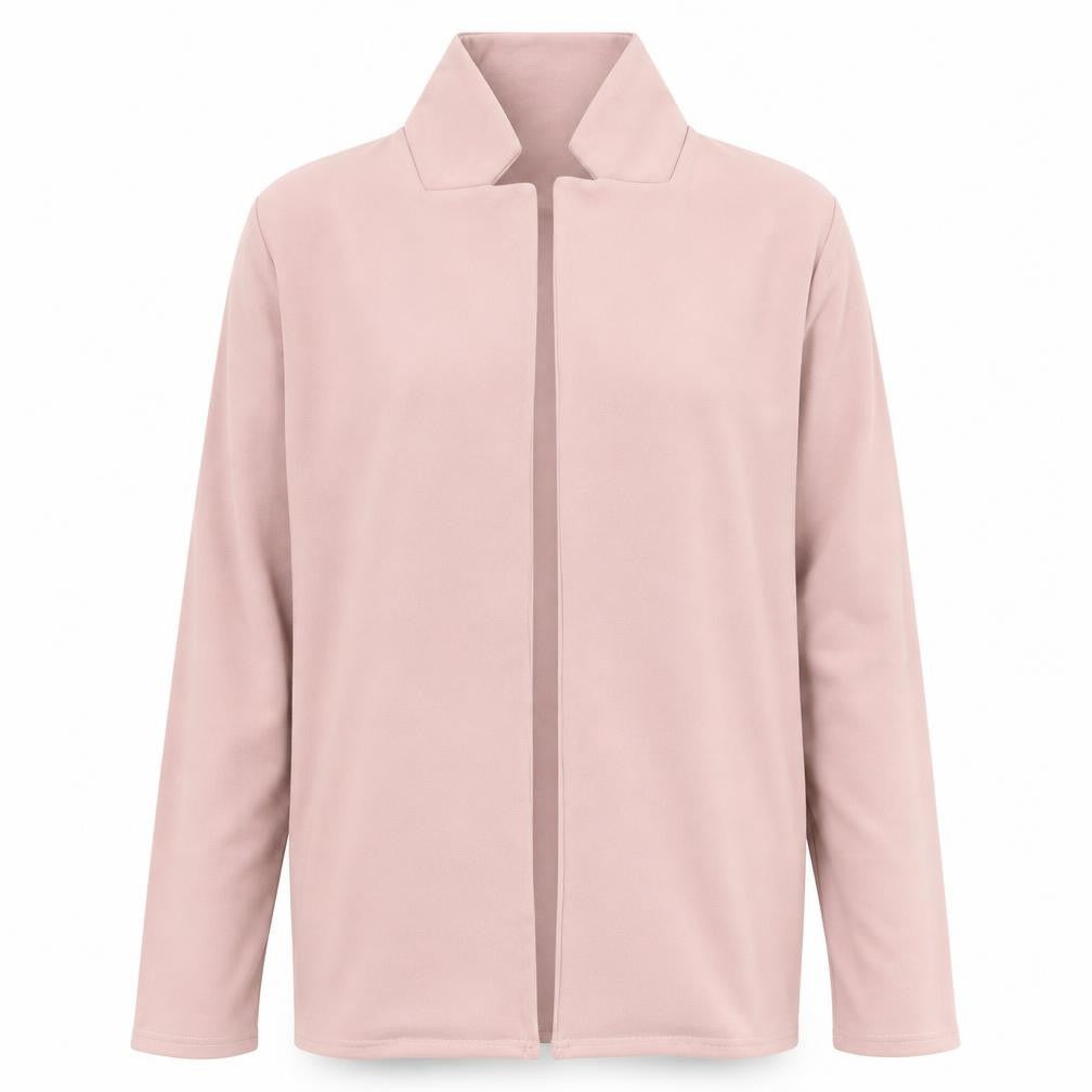 Boohoo Womens Pink V-Neck Polyester Cardigan Jumper Size 10