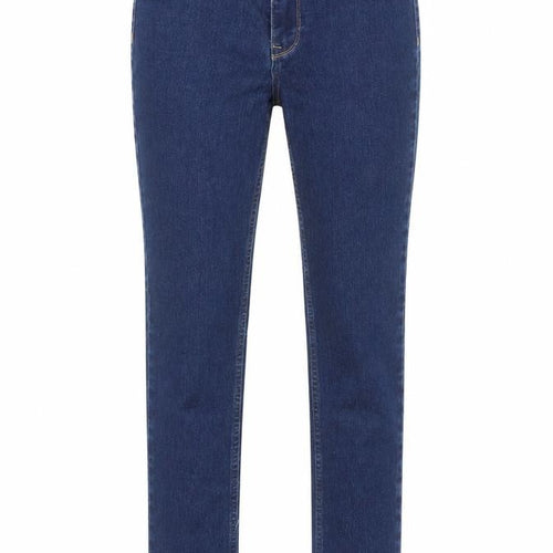 H&M Womens Blue Cotton Skinny Jeans Size 8 Regular Zip